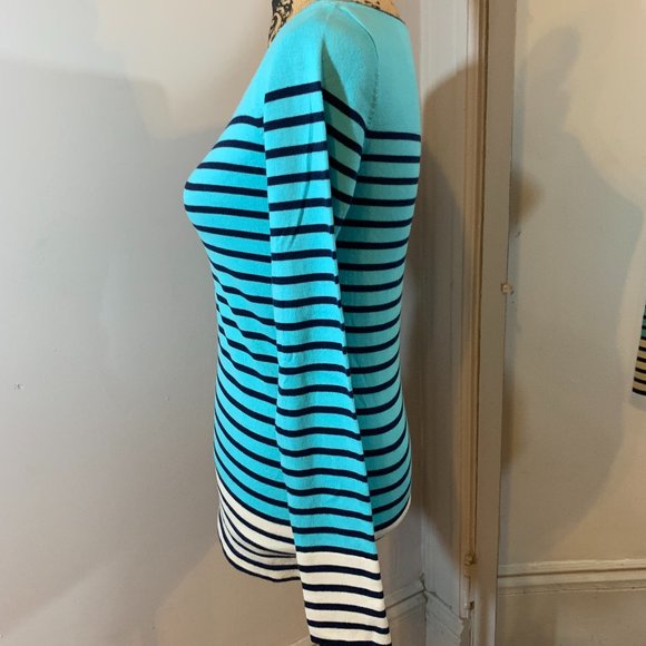 Lilly Pulitzer Maria Boatneck Striped Sweater - Picture 4 of 8